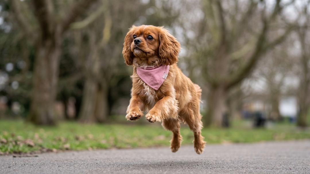 Healthy terrier showing vitality